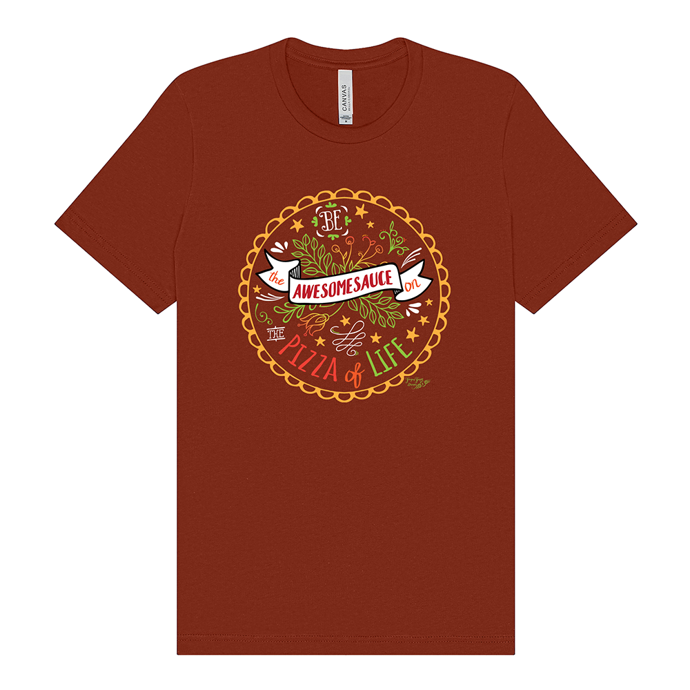 AwesomesaucePizza - Unisex Tee - Dark