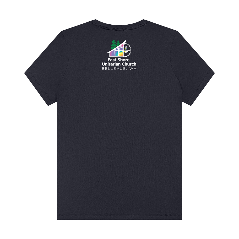 Faith is Love - Ladies Tee - Navy