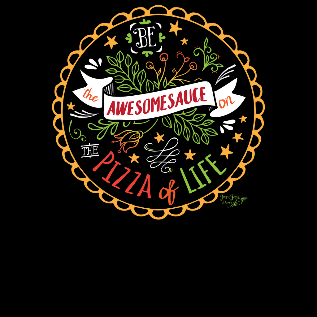 AwesomesaucePizza - Unisex Tee - Dark