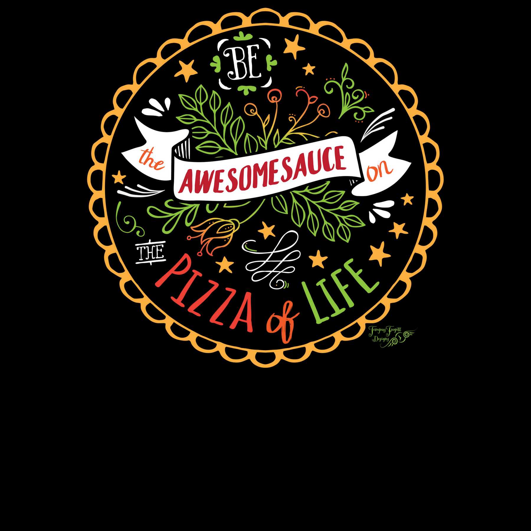 AwesomesaucePizza - Unisex Tee - Dark