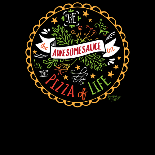 AwesomesaucePizza - Unisex Tee - Dark